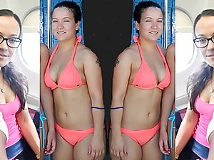 Amy Stripper Wants You To Spray To Her Tiny Bikinis